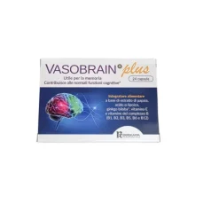 Vasobrain Plus 24 Capsule - Integratore Benessere Cerebrale