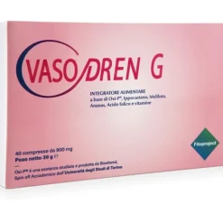 Vasodren G 40 Compresse - Integratore Alimentare