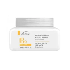 Vebix Phytamin B6 Maschera Nutriente Capelli Secchi Sfibrati 200 ml