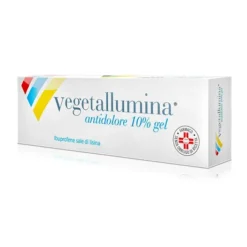 Vegetallumina Antidolore Gel 10% Ibuprofene Sale di Lisina 50 grammi