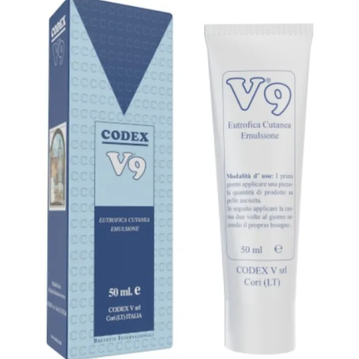V 9 Emulsione Eutrofica Cutanea 50 ml