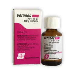 Verunec Flacone 15g + 15g / 100g Collodio Verruche 10 grammi