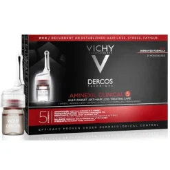 Vichy Dercos Aminexil Intensive 5 Trattamento Anticaduta Uomo 21 Fiale