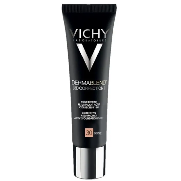 Vichy Dermablend 3D 30 Fondotinta Correttore Beige 30 ml