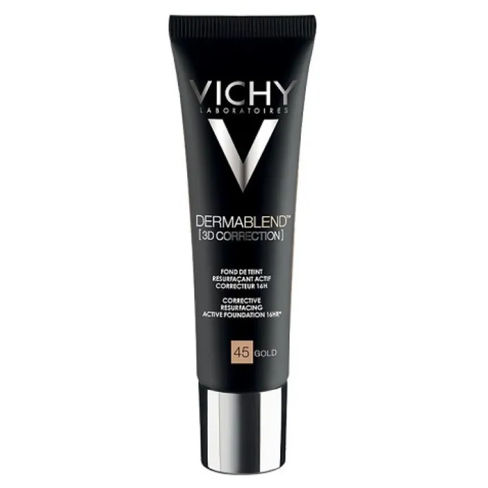 Vichy Dermablend 3D 45 Fondotinta Correttore Gold 30 ml
