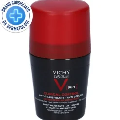 Vichy Homme Deodorante Roll-On 96h 50 ml