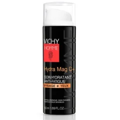 Vichy Homme Hydra Mag C+ Trattamento Idratante Anti-Fatica Viso Occhi 50 ml