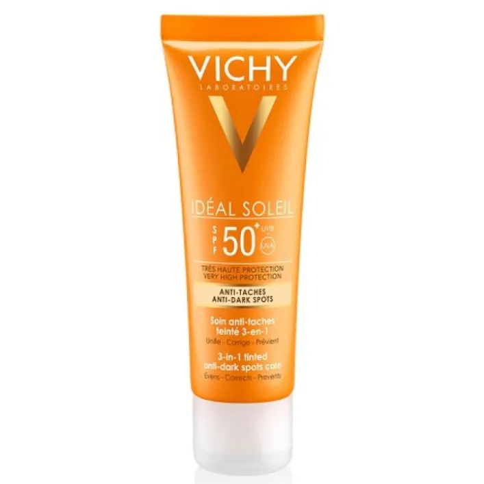 Vichy Ideal Soleil Crema Viso Anti Macchia SPF 50+ 50 ml