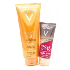 Vichy Ideal Soleil Latte Corpo 300ml SPF 50 + Omaggio Gel Doccia 75 ml