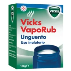 Vicks Vaporub Canfora Unguento per Uso Inalatorio 100 grammi