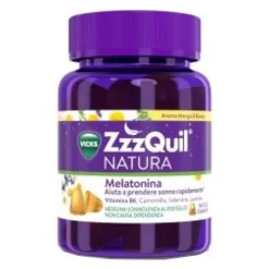 Vicks ZzzQuil Mango e Banana 30 capsule - Integratore per il Sonno