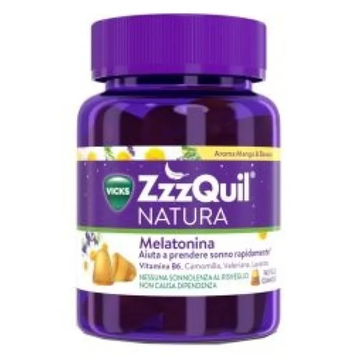 Vicks ZzzQuil Mango e Banana 30 capsule - Integratore per il Sonno