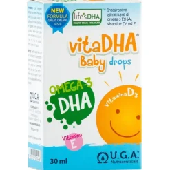 Vitadha Baby Drops Gocce 30 ml - Integratore Funzioni Cognitive e Sistema Immunitario