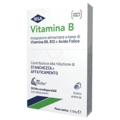 Vitamina B Ibsa 30 film orodispersibili - Integratore Alimentare