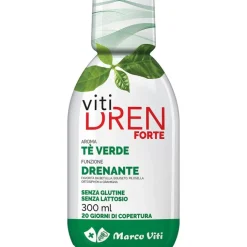 Vitidren Forte Te' Verde 300 ml - Integratore Drenante