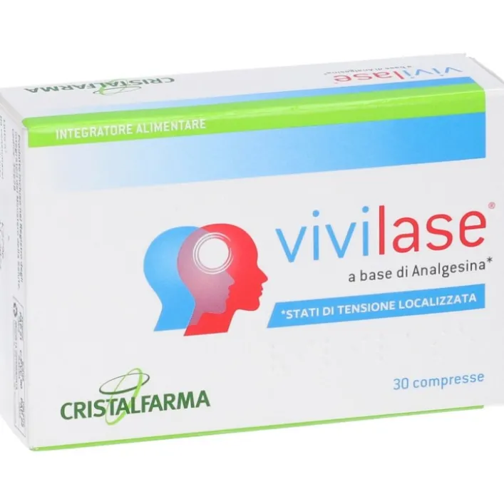 Vivilase 30 compresse - Integratore Stati Tensione Localizzati