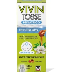 Vivin Tosse Pediatrico Sciroppo Tosse Secca e Grassa 150 ml