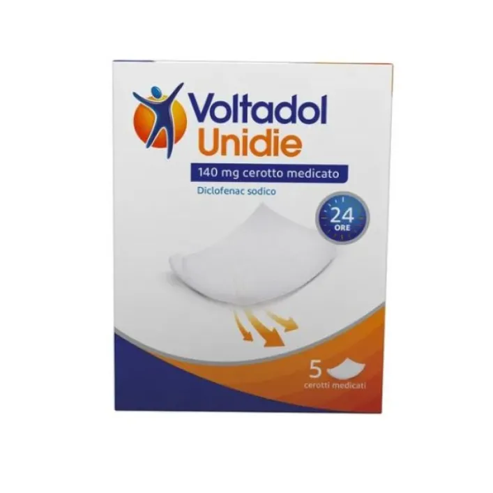 Voltadol Unidie 140 mg Diclofenac 5 Cerotti Medicati
