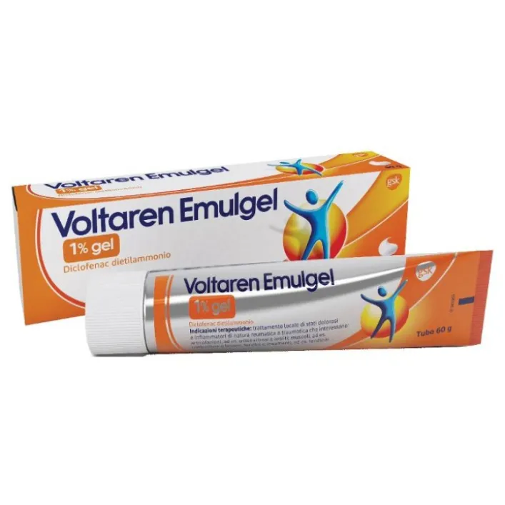 Voltaren Emulgel 1% Gel 60 g - Antidolorifico Muscoli e Articolazioni