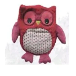Warmies Peluche Termico Hooty Rosso