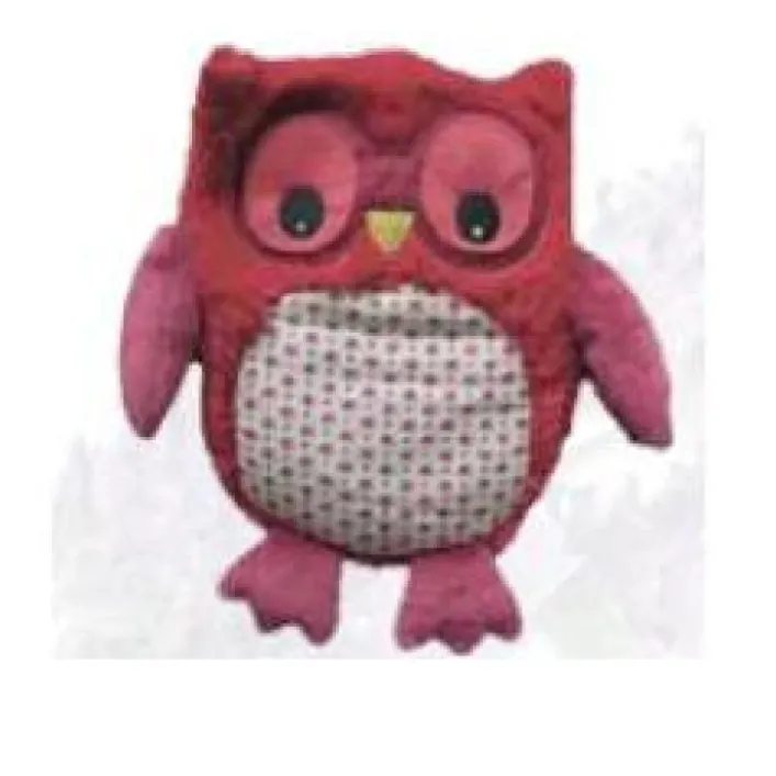Warmies Peluche Termico Hooty Rosso