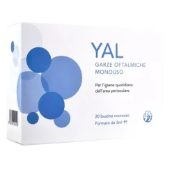 Yal Salviette Oculari Monouso 20 pezzi
