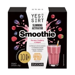Yes Sirt Slimming Activator Smoothie Uva Nera Cranberry e Lamponi 10 buste - Integratore Alimentare