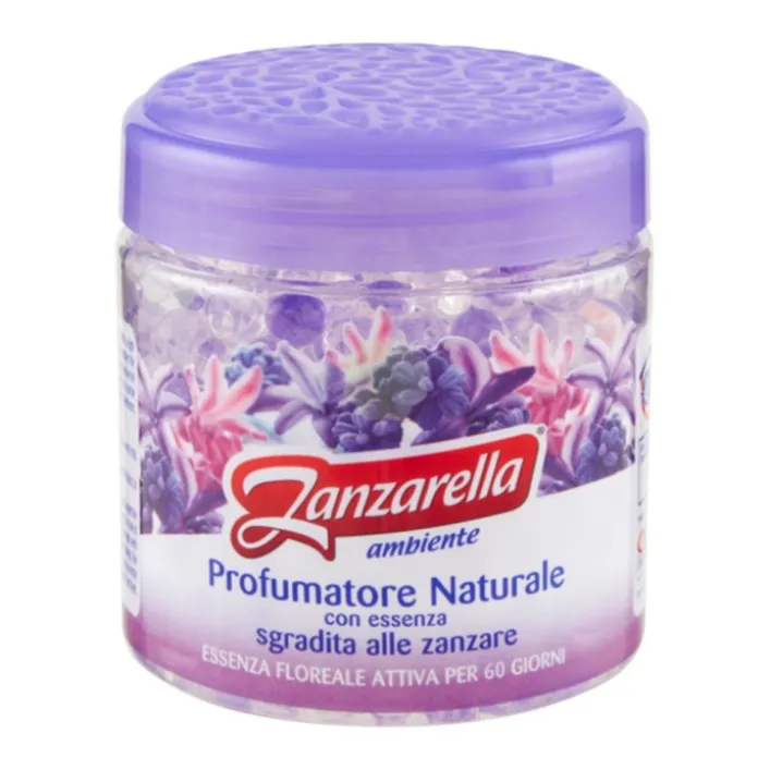 Zanzarella Profumatore Ambiente Naturale Antizanzare Essenza Floreale 170 grammi