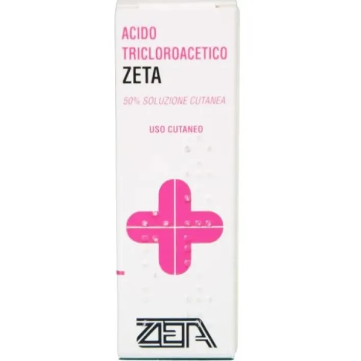 Zeta Acido Tricloroacetico Soluzione Cutanea 1 Flacone 10ml 50%