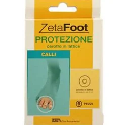 Zeta Footing Cerotto Protettivo in Lattice per i Calli 9 Pezzi