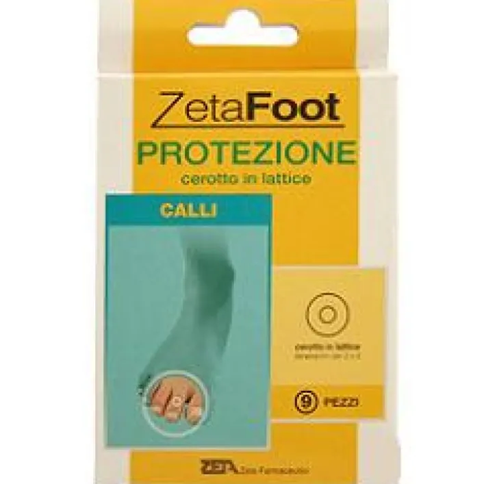 Zeta Footing Cerotto Protettivo in Lattice per i Calli 9 Pezzi