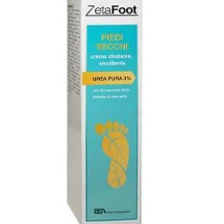 Zeta Footing Piedi Secchi Crema Idratante Emolliente 100 ml