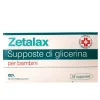 Zetalax Bambini 1375 mg Glicerolo Stitichezza 18 Supposte