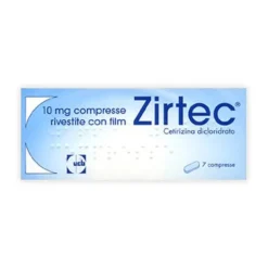Zirtec 10 mg Antistaminico 7 Compresse