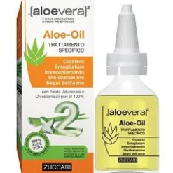 Zuccari AloeVera2 Aloe Oil Olio Dermocosmetico Viso e Corpo 50 ml