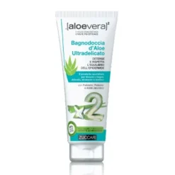 Zuccari AloeVera2 Bagno Doccia d'Aloe Ultra Delicato Detergente 250 ml