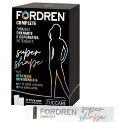 Zuccari Fordren Complete Super Shape 25 Stick - Integratore Drenante Depurativo