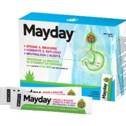 Zuccari Mayday 18 Stick - Dispositivo Medico per il Bruciore di Stomaco e Reflusso