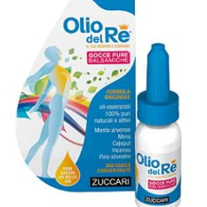 Zuccari Olio del Re Gocce Pure Balsamiche Concentrate 10 ml