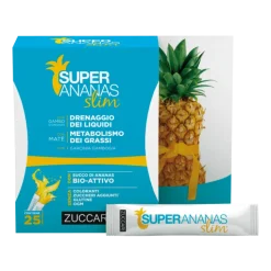 Zuccari Super Ananas Slim 25 Bustine - Integratore Drenante