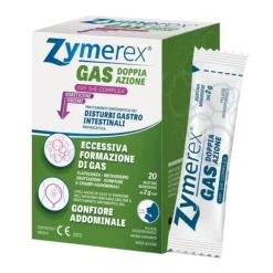Zymerex Gas Doppia Azione 20 Bustine - Dispositivo Medico